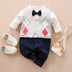 Baby Jumpsuit Spring And Autumn Gentleman Long-Sleeved Baby Clothes - Minihomy