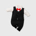 Baby Jumpsuit Spring And Autumn Gentleman Long-Sleeved Baby Clothes - Minihomy