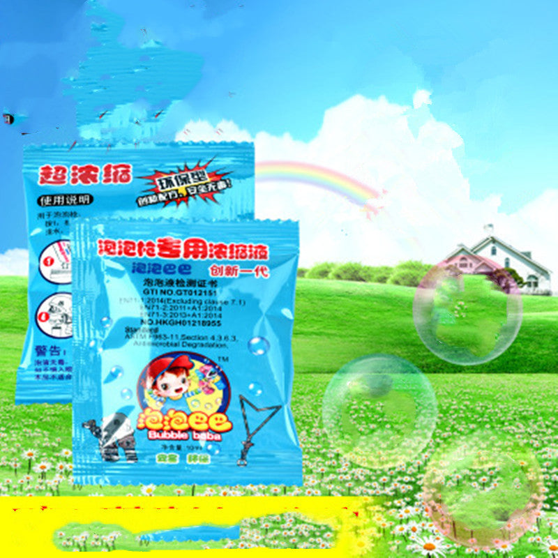 Gatling Bubble Gun Machine Children'S Automatic Electric Bubble Machine Porous Light Music - Minihomy