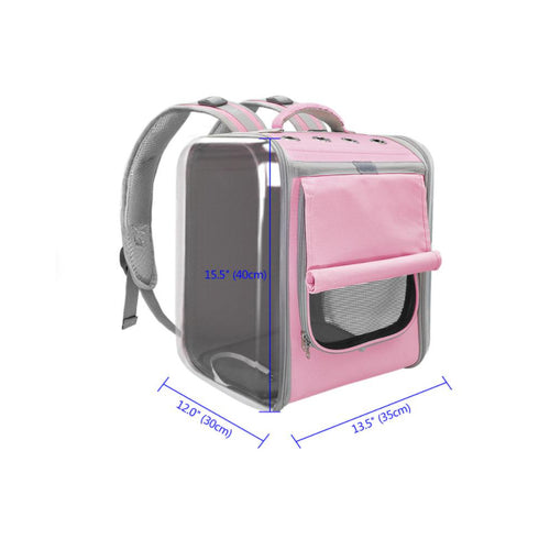 Space Capsule Cat Bag Outing Portable Backpack Pet Bag Pvc Laser Symphony Pet Bag