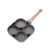 Two Hole Three In One Omelette Pan With Bacon Steak Pan - Minihomy