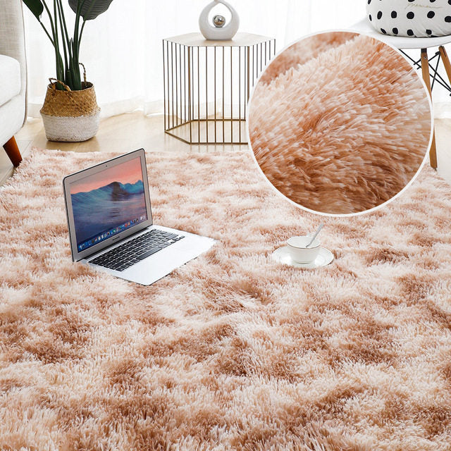 Thick Carpet For Living Room Plush Rug