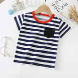 Children's Short-Sleeved T-Shirt - Cotton Baby Half-Sleeved Bottoming Shirt