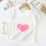 Children's Short-Sleeved T-Shirt - Cotton Baby Half-Sleeved Bottoming Shirt