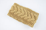 Acrylic Thick Wool Knitted Headband Diagonally Crossed Hair Accessories For Women