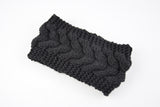 Acrylic Thick Wool Knitted Headband Diagonally Crossed Hair Accessories For Women