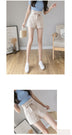 Bud High Waist Chiffon Shorts A-line Wide-leg Pants Casual Slim Pants - Minihomy