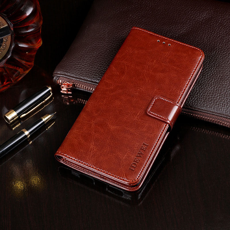 Leather Case Cell Phone Protective Case - Stylish Protection for Your Huawei Device