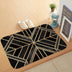 Marble Coral Velvet Door Mat Floor Mat Bathroom Anti-Skid