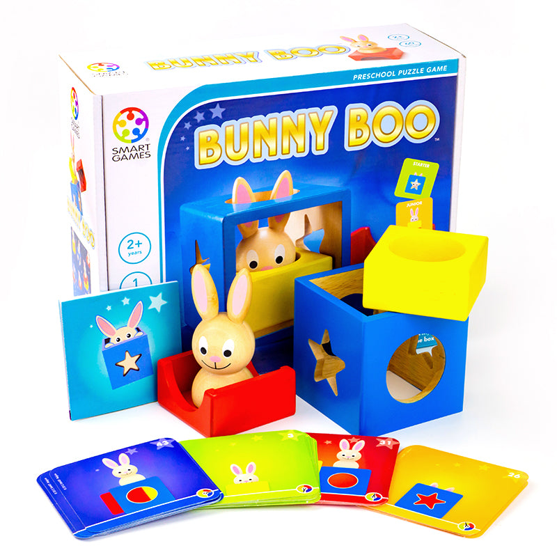 Bunny Magic Box Puzzle Enlightenment Board Game Toy Parent-child Interactive Wooden