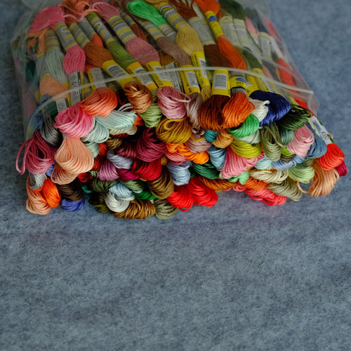 454 Color Set Of Single Cross Stitch Thread