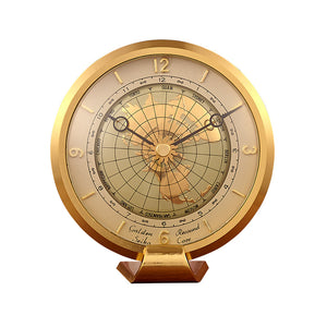 Jinming Earth European-style Clock, Light Luxury Retro Clock, Creative Decoration Clock
