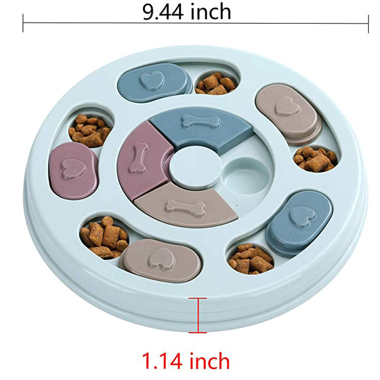 Manufacturers Stock Household Pets Dog Puzzle Feeding Bowls Dog Puzzles Feeding Bowls - Minihomy