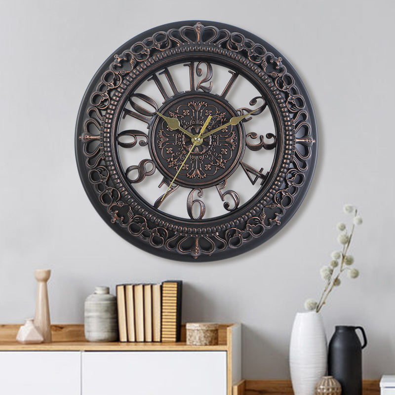 Creative Retro Wall Antique Round Clock