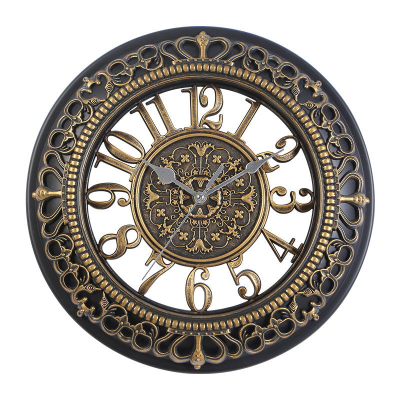 Creative Retro Wall Antique Round Clock