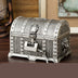 European Style Retro Metal Craft With Lock Jewelry Box - Minihomy