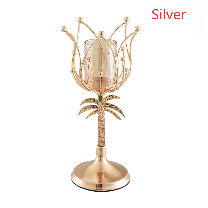 Candle Holder Dining Table Candle Light Decoration