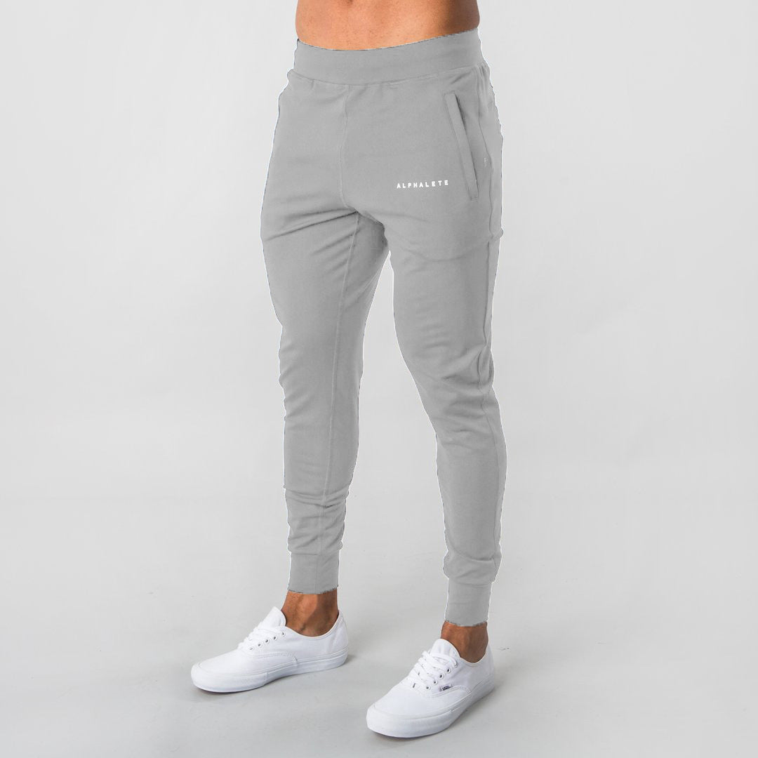 Sports Trousers Men's Running Training Pure Cotton Slim-Fitting Pants