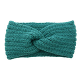 Knitted Cross Headband Ear Protection Braided Headband