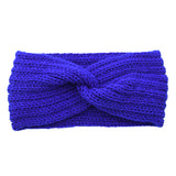 Knitted Cross Headband Ear Protection Braided Headband