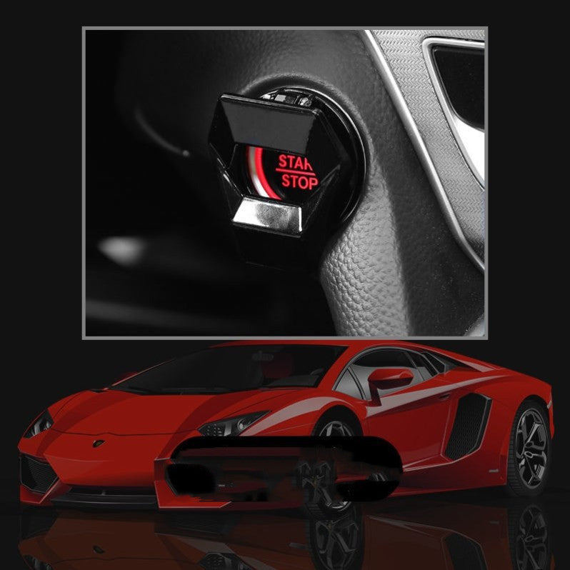 Car Engine Start Stop Switch Button Cover
