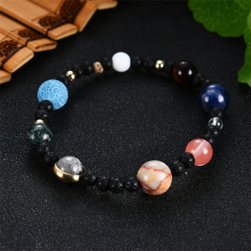 Solar system planet bracelet