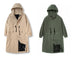 Men's Windbreaker Long Hooded Big Pocket Jacket - Minihomy