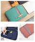 Portable File Bag File Storage Multi-Layer Information Bag Zipper Canvas Female Briefcase