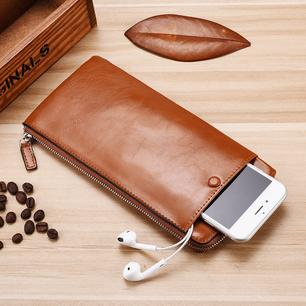 Long Wallet and phone case for men