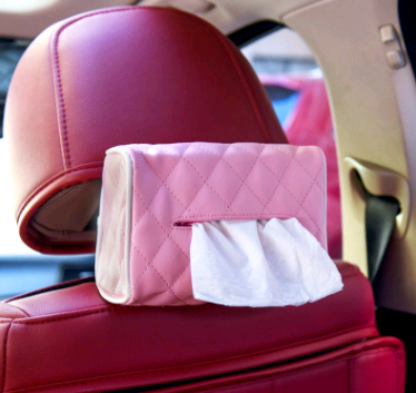 Sun visor chair back-mounted car interior tissue box creative car supplies paper towel set