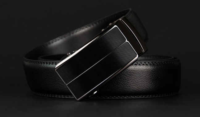 Men's Leather Pin Buckle Belt - Casual, Dressy, Durable & Stylish