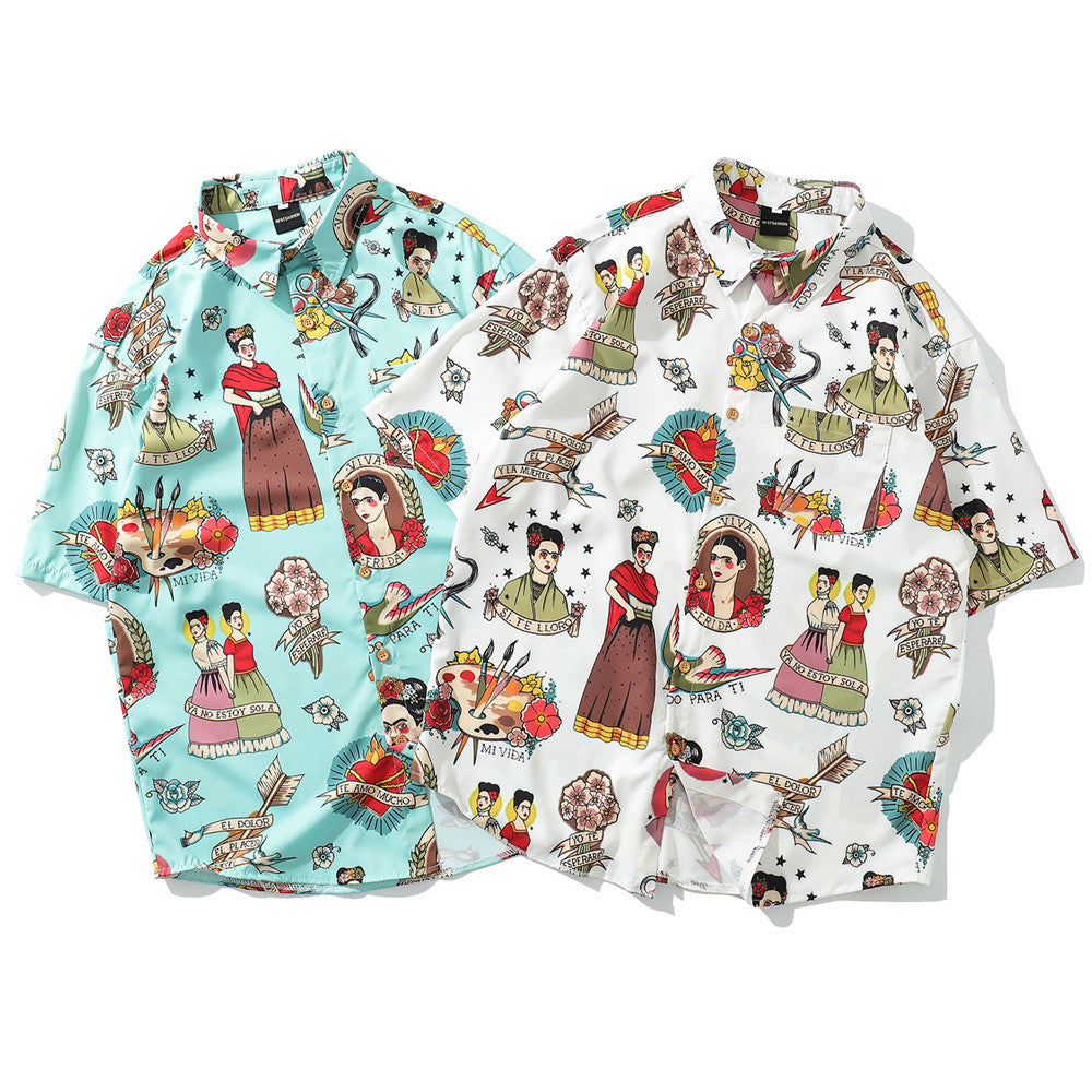 Men's printed shirt - Minihomy