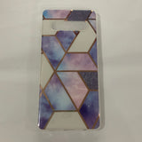 Electroplated marble mobile phone case