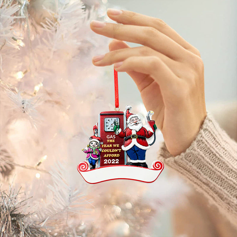 Personality Santa Claus Christmas Tree Pendant