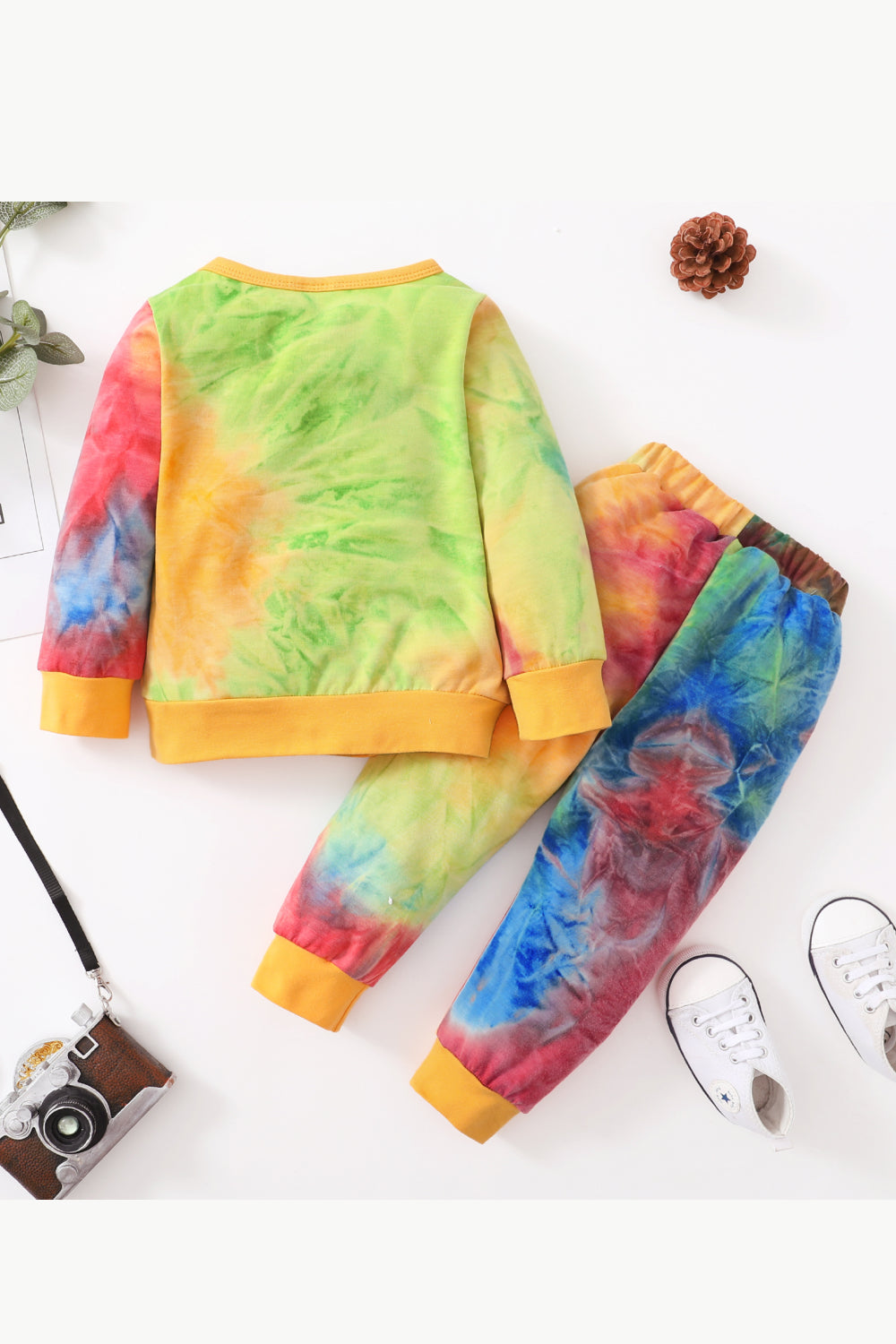 Kids Tie-Dye Top and Joggers Set - Minihomy