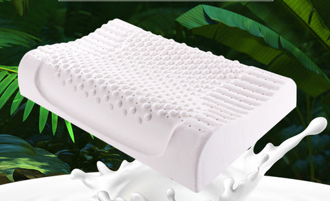 Natural latex pillow pillow for protecting cervical spine