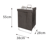 Foldable fabric hamper household bathroom clothes storage laundry large storage basket