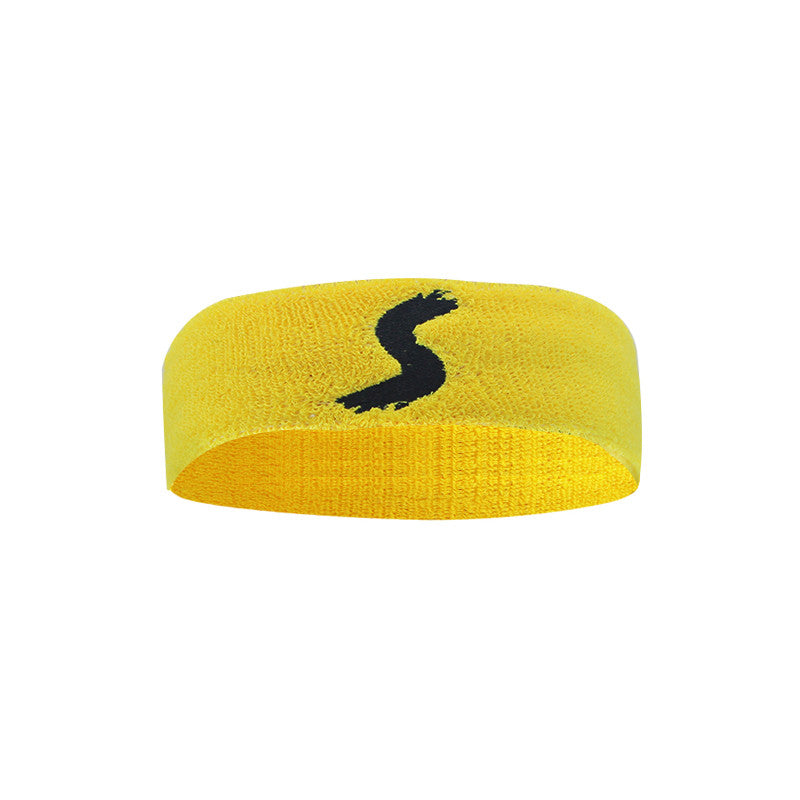 Polyester Cotton Sweat Headband Yoga Running Fitness Sweatband