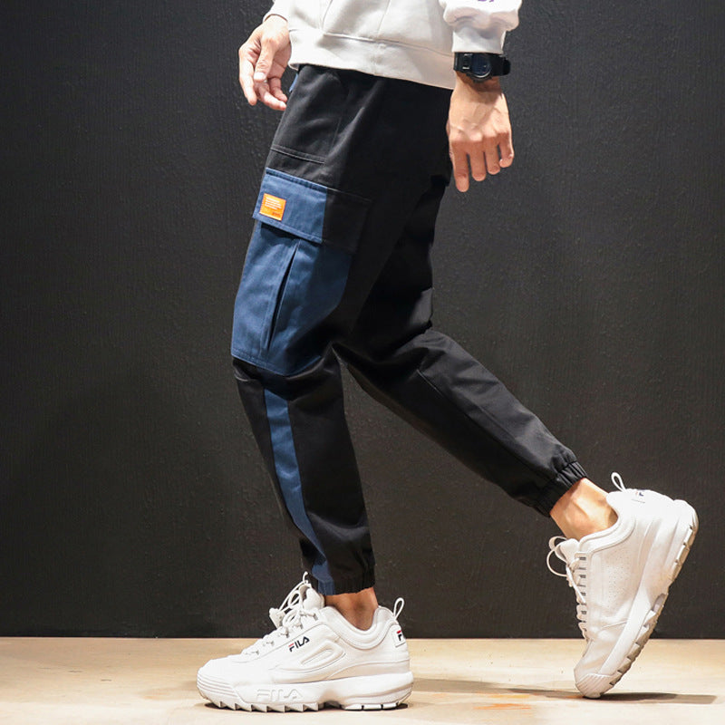 Casual pants men loose tooling harem pants - Minihomy