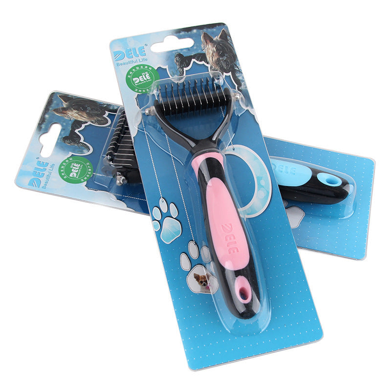 Steel Needle Round Head Massage Hair Removal Comb