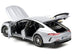 2021 Mercedes-AMG GT 63 S 4Matic Silver Metallic with Black Stripes 1/18 Diecast Model Car by Norev - Minihomy