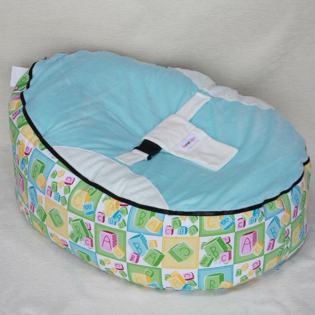 Soft Baby Chair Infant Bean Bag Bed cover without filler Pouf for Feeding Baby