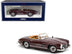 1957 Mercedes-Benz 300 SL Roadster Dark Red 1/18 Diecast Model Car by Norev - Minihomy