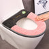 Luminous zipper toilet seat