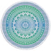 Round Printed Bath Towel Beach Towel Yoga Mat - Minihomy