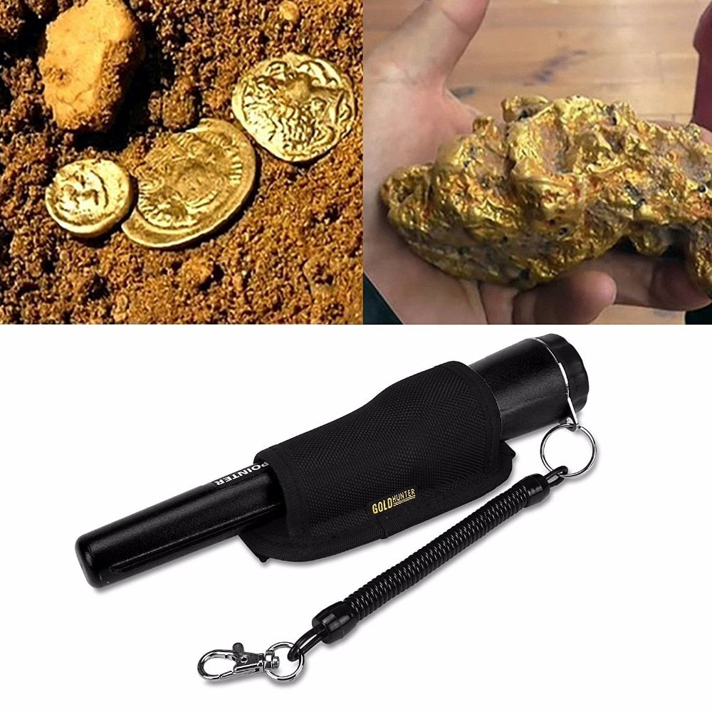 Portable Pro Pointer Metal Detector Underground Pinpointer Detector gold Treasure detector metal finder long range metaldetector - Minihomy