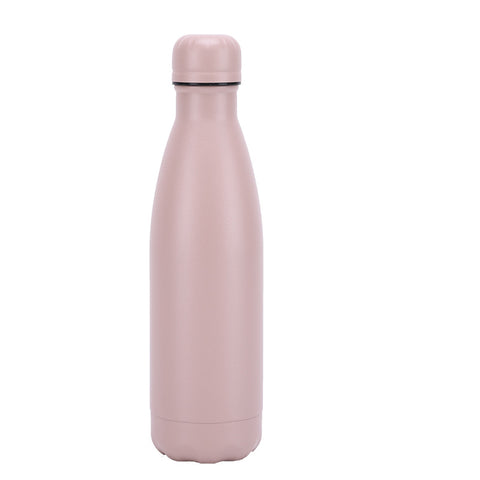 Insulated Stainless Steel Water Bottle Mug Rubber Painted Surface Vacuum Flask Coffee Cup Bottle