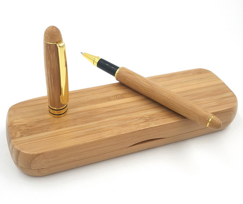 Bamboo Pen Bamboo Pen Pen Ball Pen Lettering Customer Gift Hard Pen Neutral Bamboo Pen