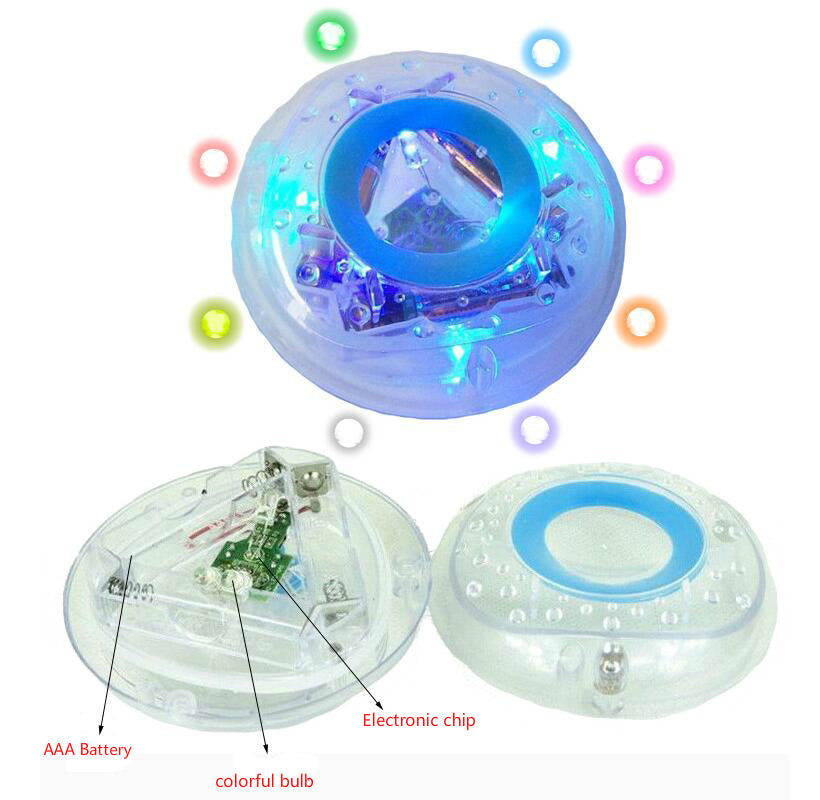 Children's Bath Tub Light Floating Light Bath Water Proof Colorful LED Light