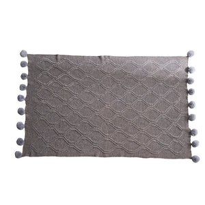 Chenille knitted air conditioning blanket